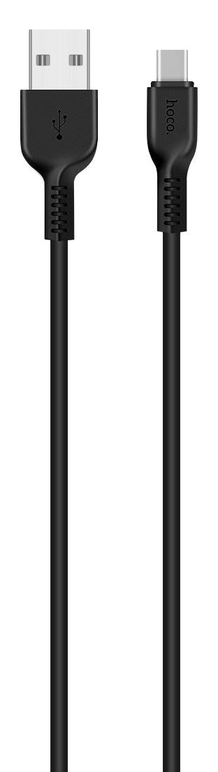 Cablu Date si Incarcare USB-A - USB-C HOCO Flash X20, 18W, 2m, Negru