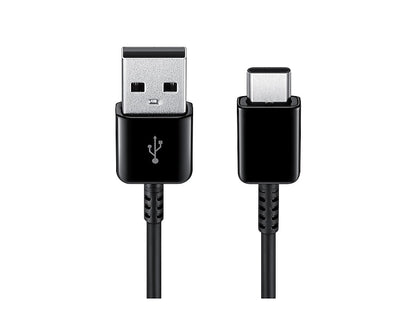 Cablu Date si Incarcare USB-A - USB-C Samsung 2-Pack, 25W, 1.5m, Negru EP-DG930MBEGWW