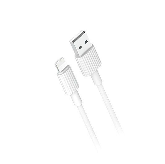 Cablu Date si Incarcare USB-A - Lightning XO Design NB156, 18W, 1m, Alb