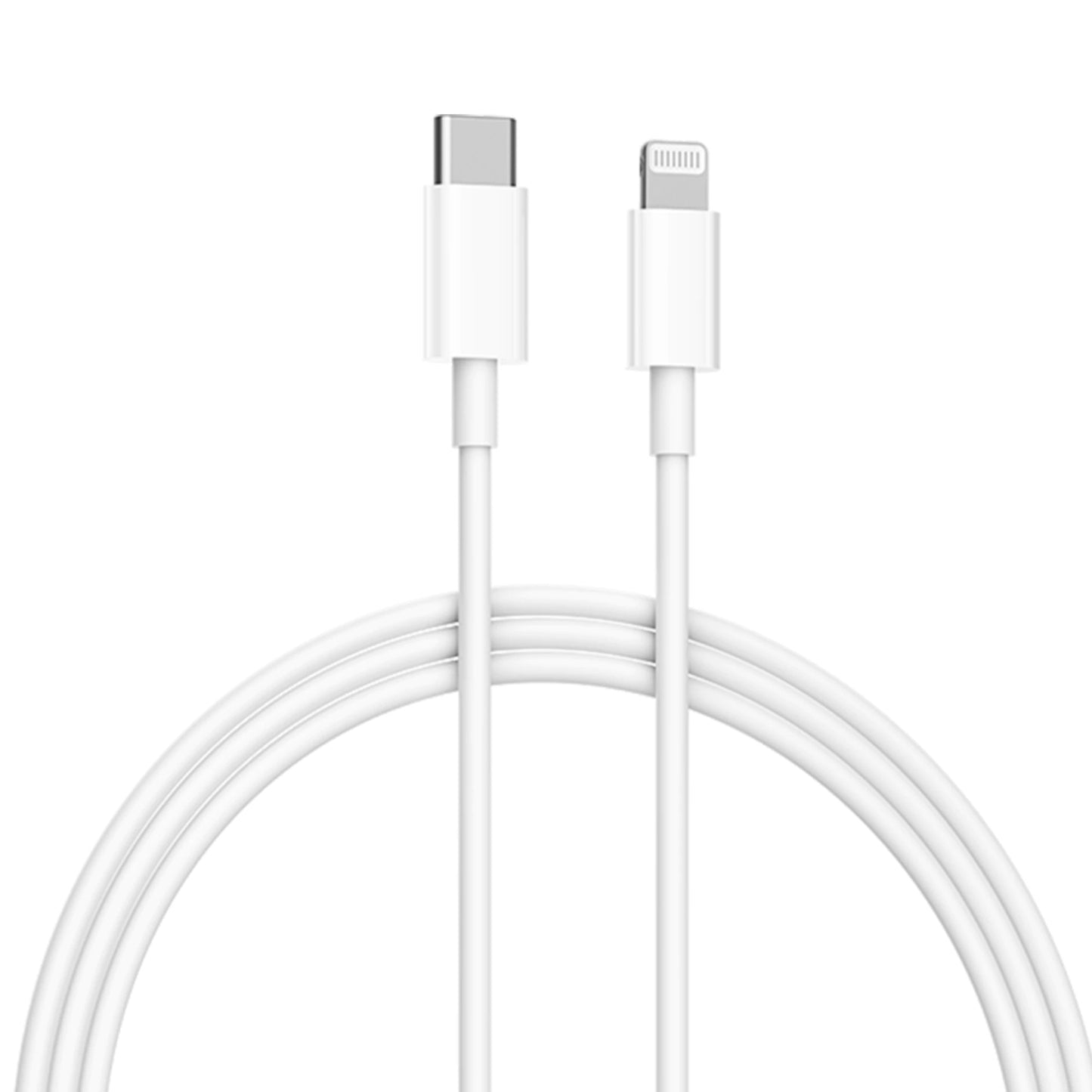 Cablu Date si Incarcare USB-C - Lightning Xiaomi, 18W, 1m, Alb BHR4421GL