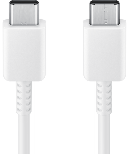 Cablu Date si Incarcare USB-C - USB-C Samsung EP-DA705BWE, 25W, 1m, Alb GP-TOU021RFBWW