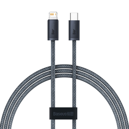 Cablu Date si Incarcare USB-C - Lightning Baseus Dynamic Series, 20W, 1m, Gri CALD000016