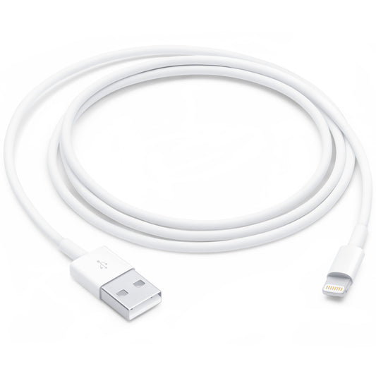 Cablu Date si Incarcare USB-A - Lightning Apple, 18W, 1m, Alb MXLY2ZM/A