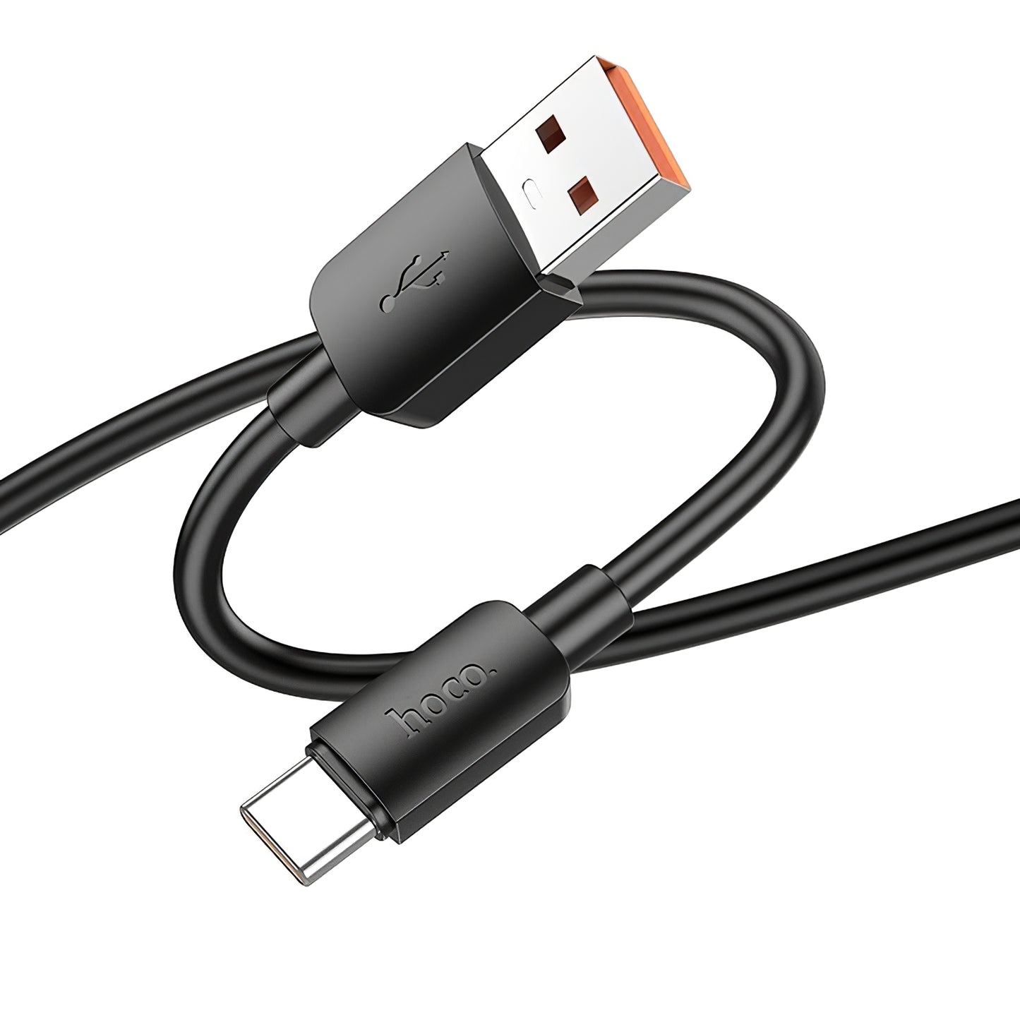 Kabel do ładowania i transmisji danych USB-A - USB-C HOCO X96, 100 W, 1 m, czarny 