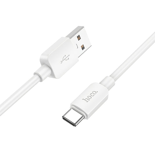 Cablu Date si Incarcare USB-A - USB-C HOCO X96, 27W, 1m, Alb