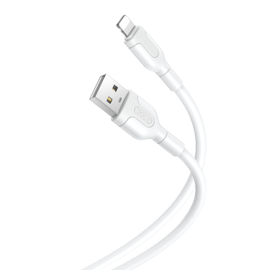 Cablu Date si Incarcare USB-A - Lightning XO Design NB212, 18W, 1m, Alb