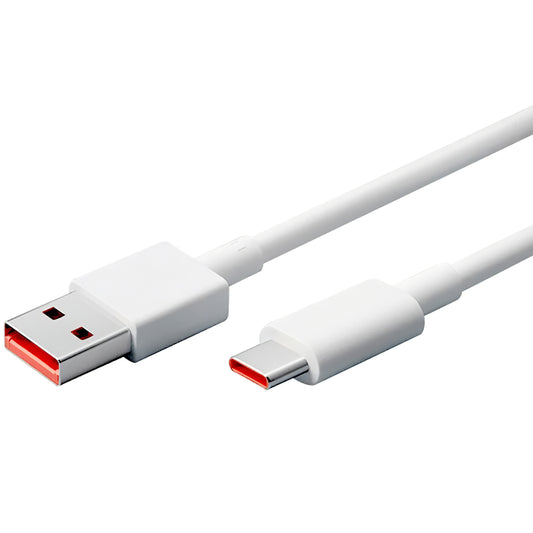 Cablu Date si Incarcare USB-A - USB-C Xiaomi, 65W, 1m, Alb 45010000154S