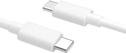 Cablu Date si Incarcare USB-C - USB-C Oppo DL149, 65W, 1m, Alb