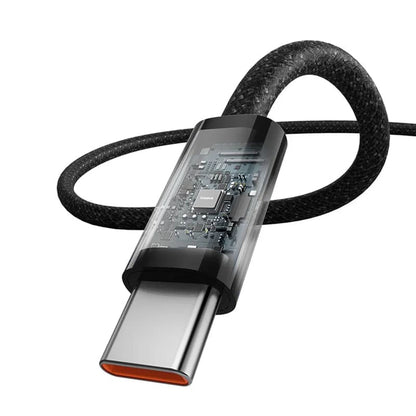 Cablu Date si Incarcare USB-C - USB-C Baseus Dynamic 3 Series, 100W, 2m, Negru P10367000111-01