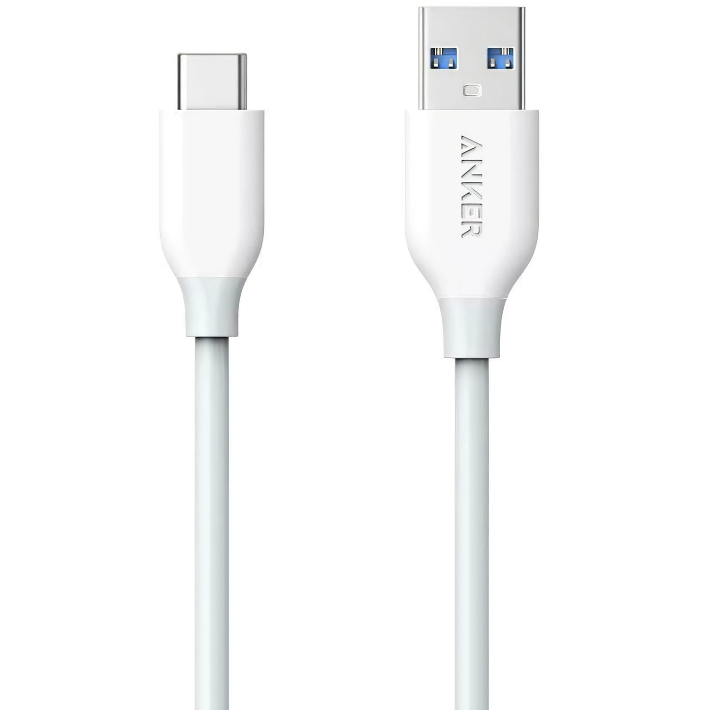 Cablu Date si Incarcare USB-A - USB-C Anker PowerLine, 18W, 0.9m, Alb A8163021