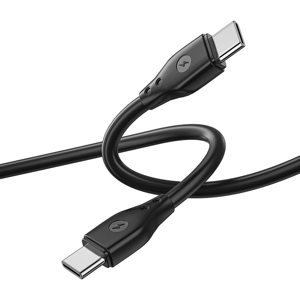 Cablu Date si Incarcare USB-C - USB-C WiWu Wi-C002, 67W, 1m, Negru