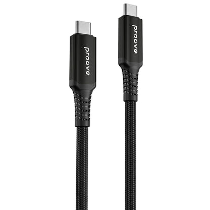 Cablu Date si Incarcare USB-C - USB-C Proove Speed Line, 240W, 1m, Negru