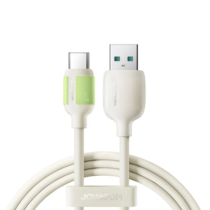 Cablu Date si Incarcare USB-A - USB-C Joyroom S-A53, 18W, 1.2m, Bej