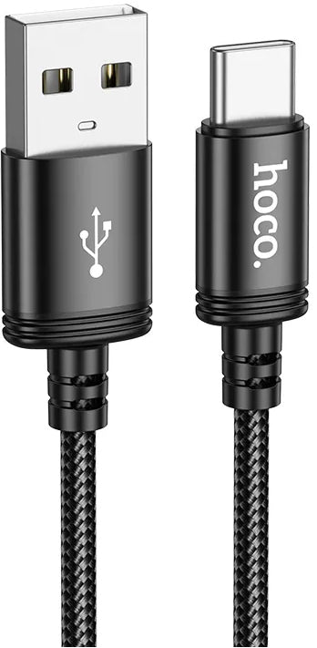 Cablu Date si Incarcare USB-A - USB-C HOCO X89, 18W, 2m, Negru