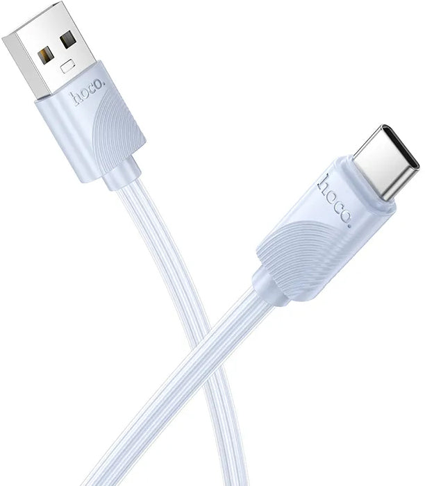 Cablu Date si Incarcare USB-A - USB-C HOCO X114, 18W, 1m, Albastru