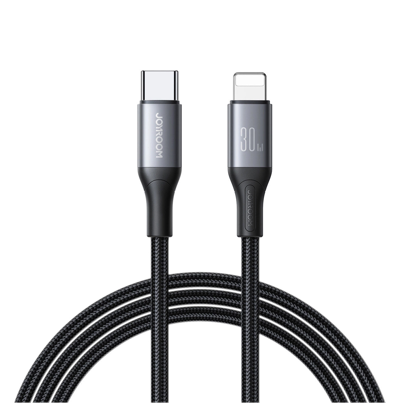 Cablu Date si Incarcare USB-C - Lightning Joyroom S-A28 Flash, 30W, 2m, Negru