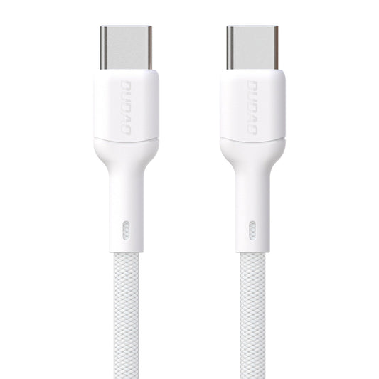 Cablu Date si Incarcare USB-C - USB-C Dudao L9C, 65W, 1m, Alb