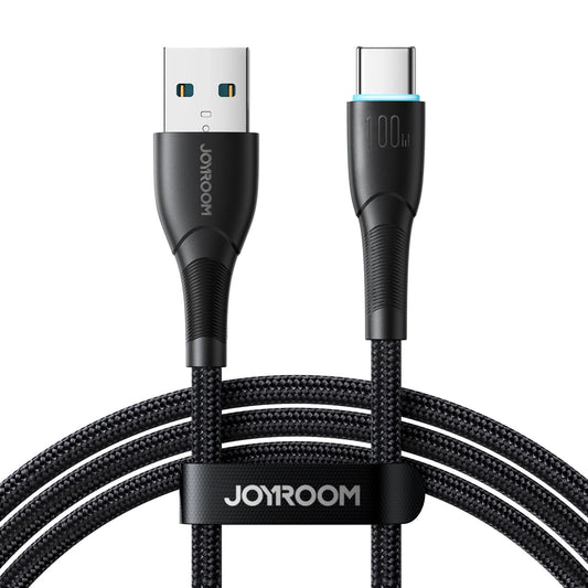 Cablu Date si Incarcare USB-A - USB-C Joyroom S-A32, 100W, 1m, Negru
