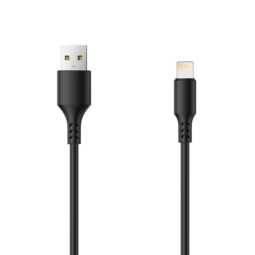 Cablu Date si Incarcare USB-A - Lightning Setty, 18W, 1m, Negru