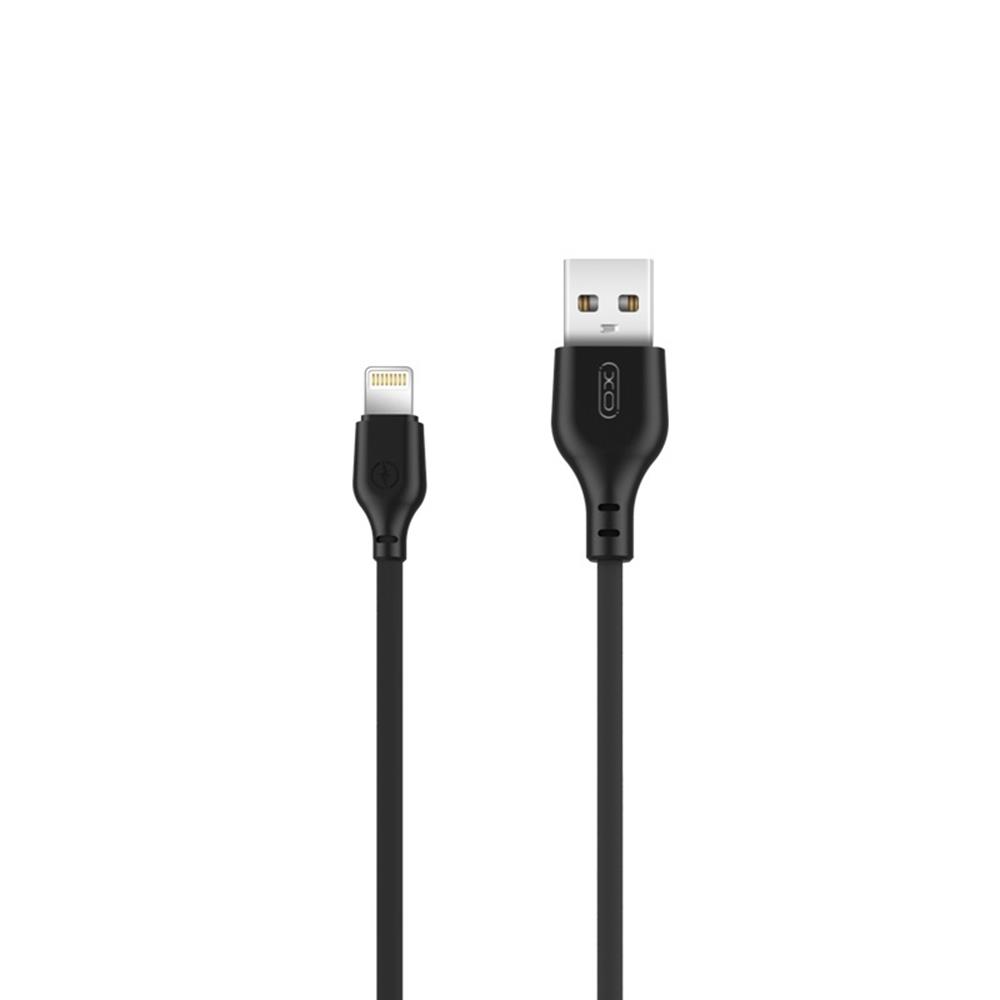 Cablu Date si Incarcare USB-A - Lightning XO Design NB103, 18W, 1m, Negru