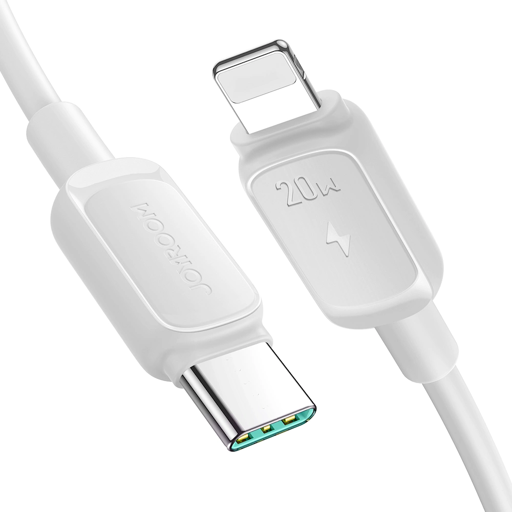Cablu Date si Incarcare USB-C - Lightning Joyroom S-A14, 30W, 1.2m, Alb