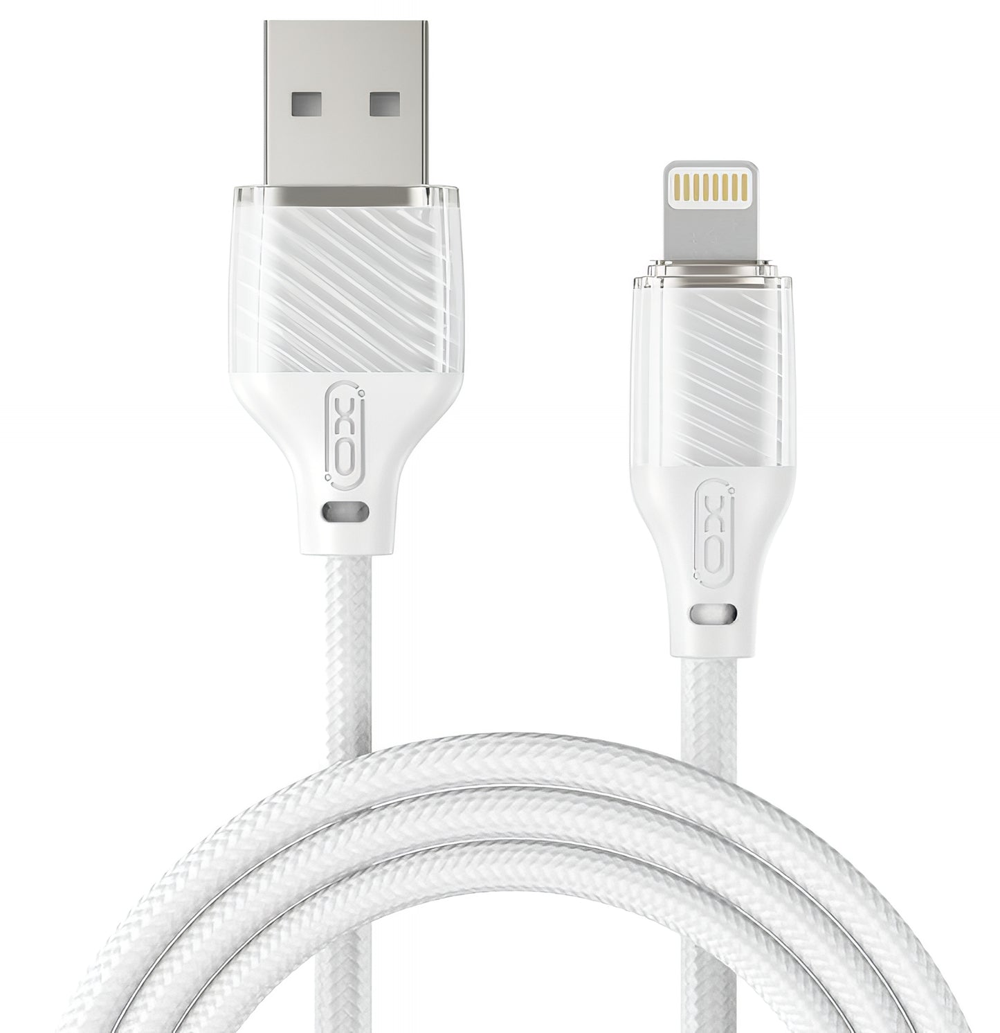 Cablu Date si Incarcare USB-A - Lightning XO Design NB291, 18W, 1m, Alb