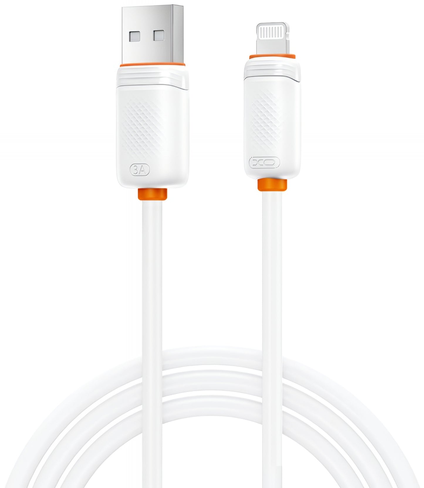Cablu Date si Incarcare USB-A - Lightning XO Design NB302, 18W, 1m, Alb