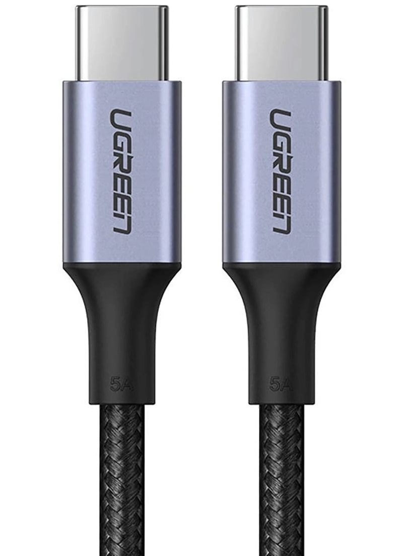 Cablu Date si Incarcare USB-C - USB-C UGREEN US316, 100W, 3m, Gri