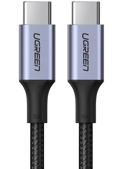 Cablu Date si Incarcare USB-C - USB-C UGREEN US316, 100W, 3m, Gri