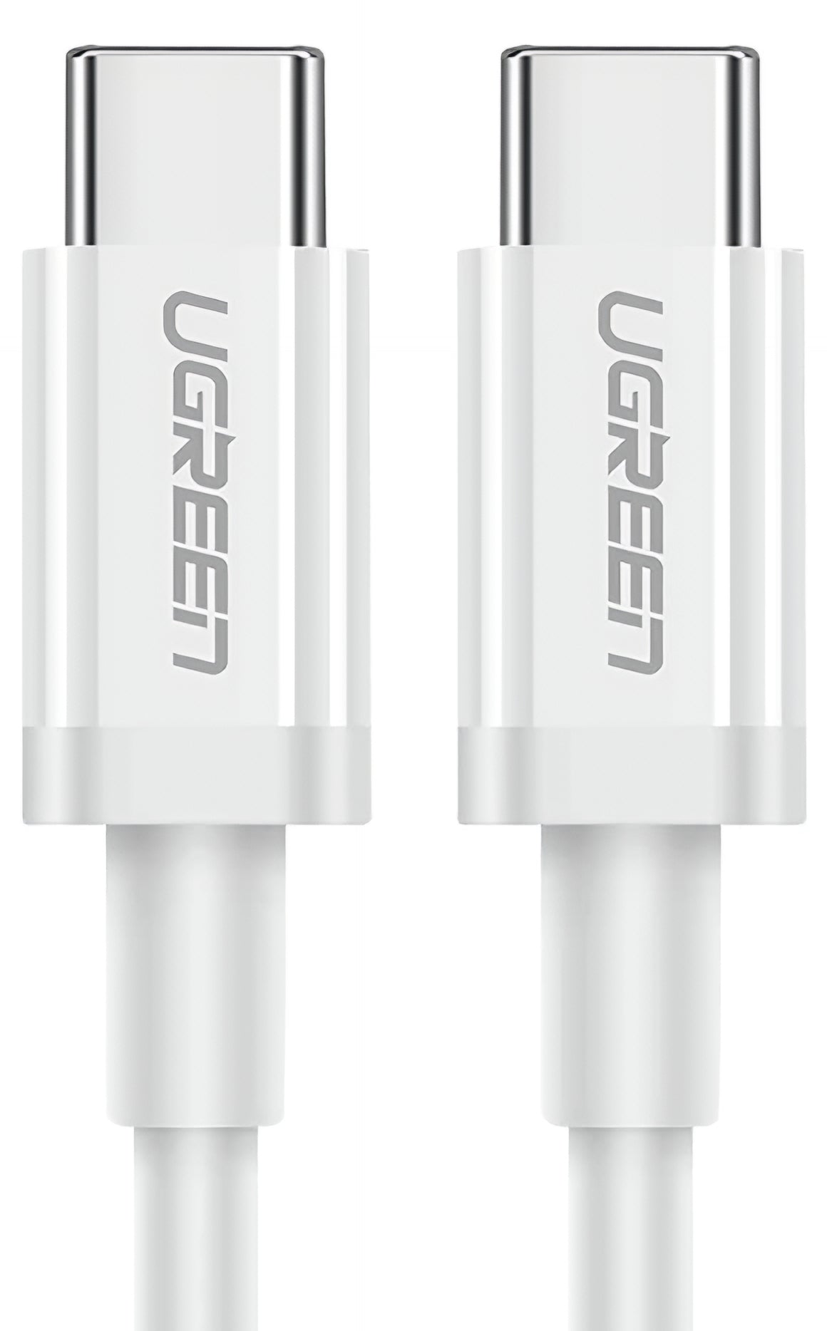 Cablu Date si Incarcare USB-C - USB-C UGREEN US264, 60W, 0.5m, Alb