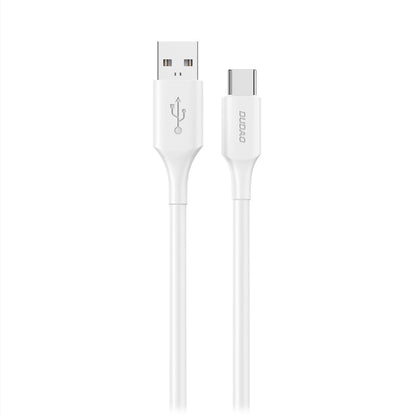 Cablu Date si Incarcare USB-A - USB-C Dudao L2sT, 60W, 1.2m, Alb