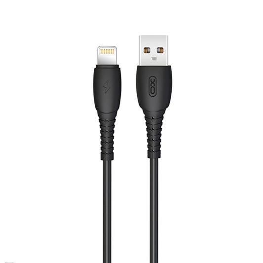 Cablu Date si Incarcare USB-A - Lightning XO Design NB-P163, 18W, 1m, Negru