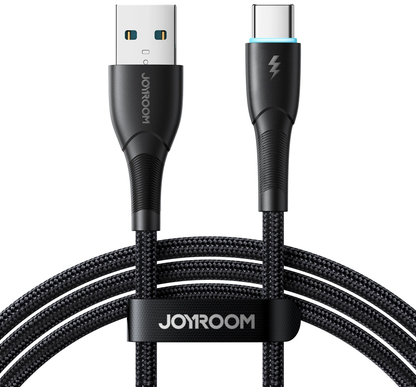 Cablu Date si Incarcare USB-A - USB-C Joyroom S-A32, 18W, 1m, Negru