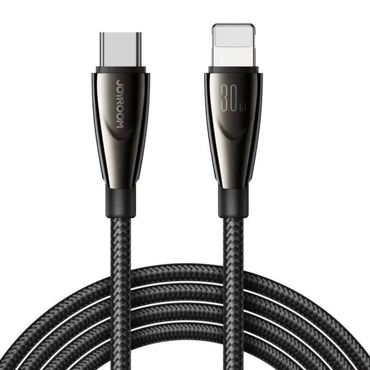 Cablu Date si Incarcare USB-C - Lightning Joyroom S-A31, 30W, 1.2m, Negru
