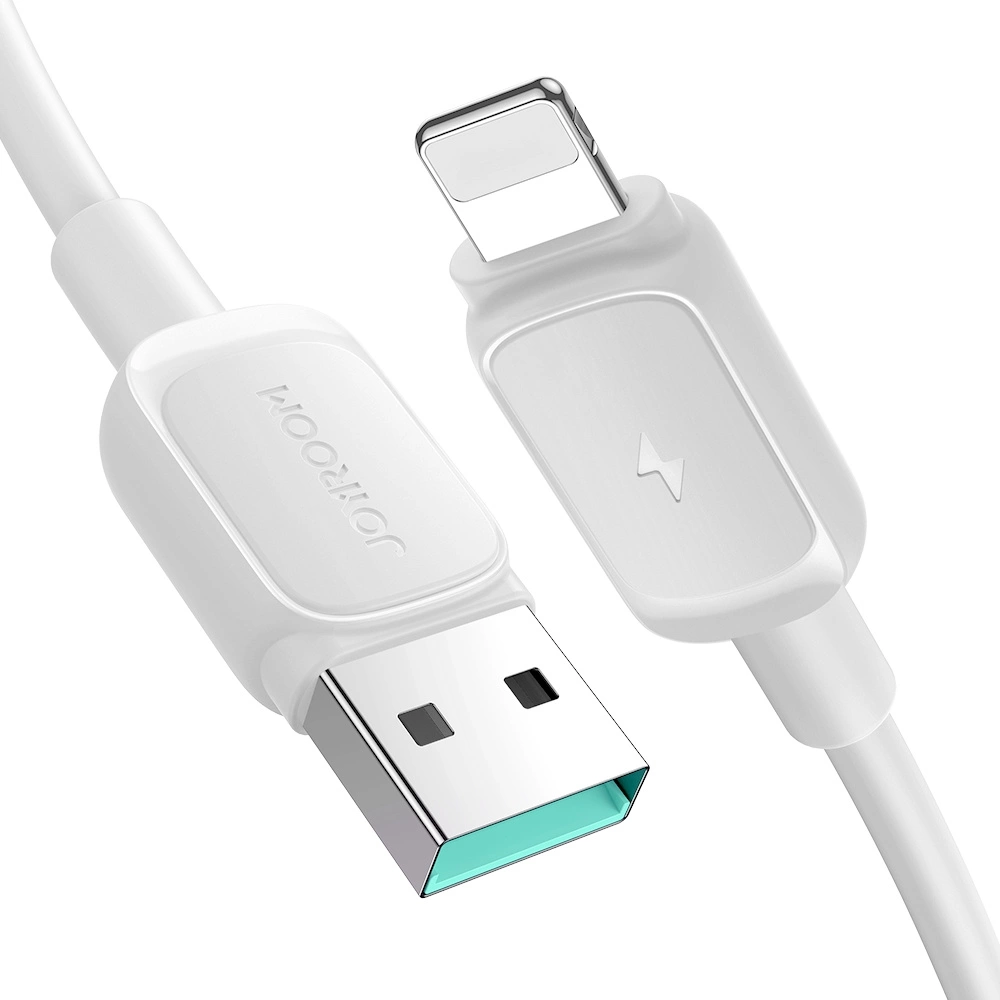 Cablu Date si Incarcare USB-A - Lightning Joyroom S-A14, 18W, 1.2m, Alb