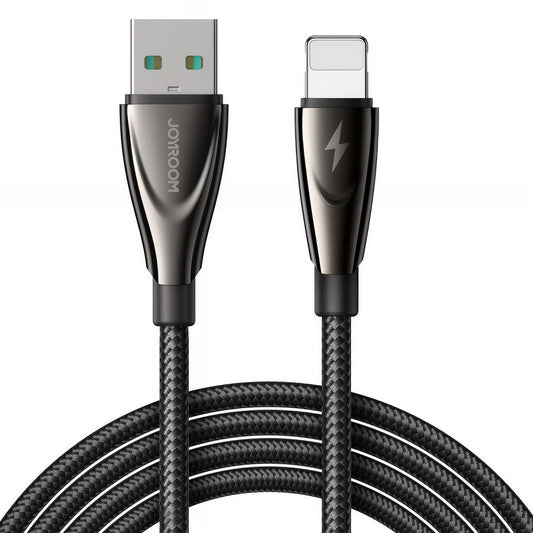 Cablu Date si Incarcare USB-A - Lightning Joyroom SA31-AL3, 18W, 1.2m, Negru
