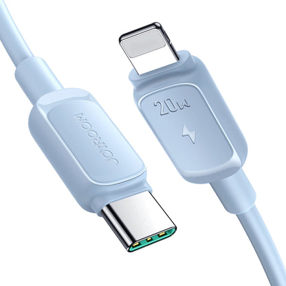 Cablu Date si Incarcare USB-C - Lightning Joyroom S-A14, 20W, 1.2m, Albastru