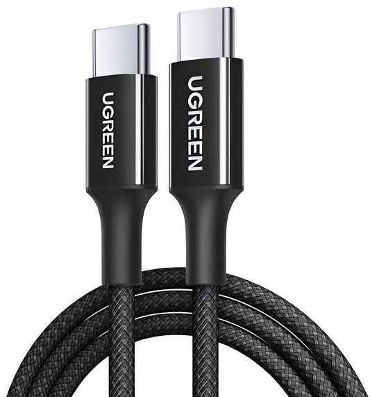 Cablu Date si Incarcare USB-C - USB-C UGREEN L502, 100W, 2m, Negru