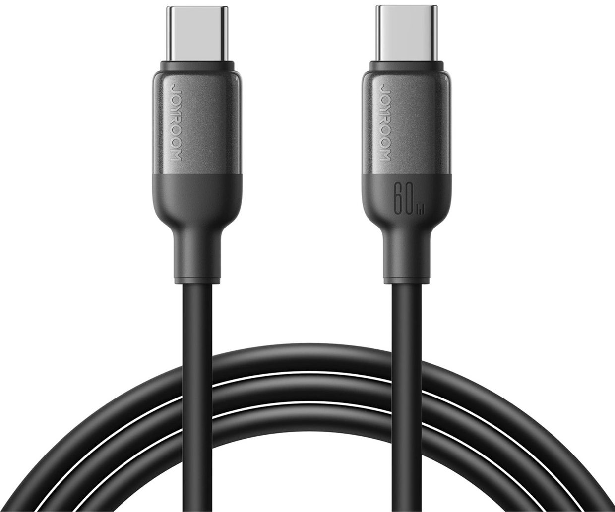 Cablu Date si Incarcare USB-C - USB-C Joyroom S-A62 Lively, 60W, 1.2m, Negru