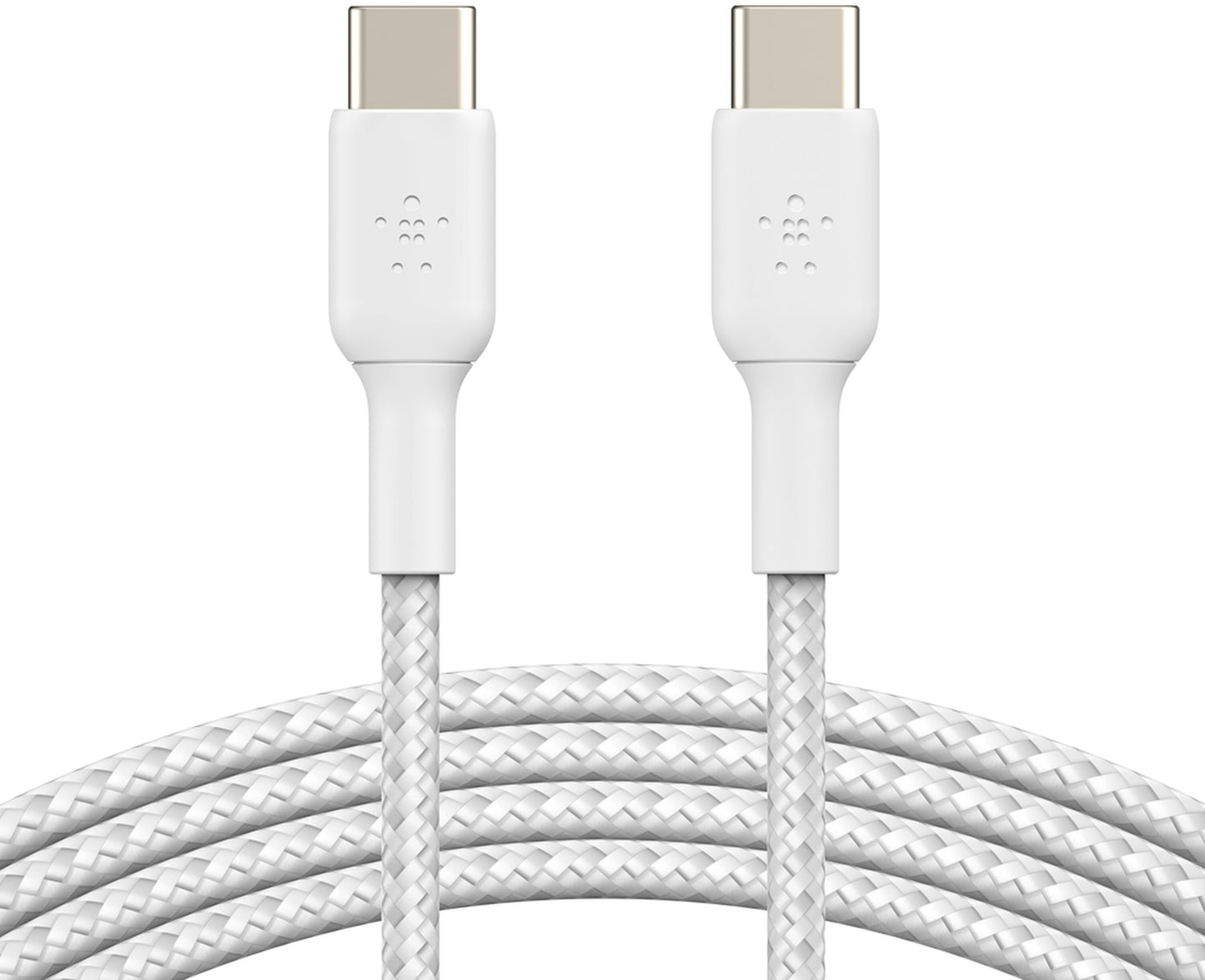 Cablu Date si Incarcare USB-C - USB-C Belkin BoostCharge Pro, 60W, 2m, Alb CAB004bt2MWH