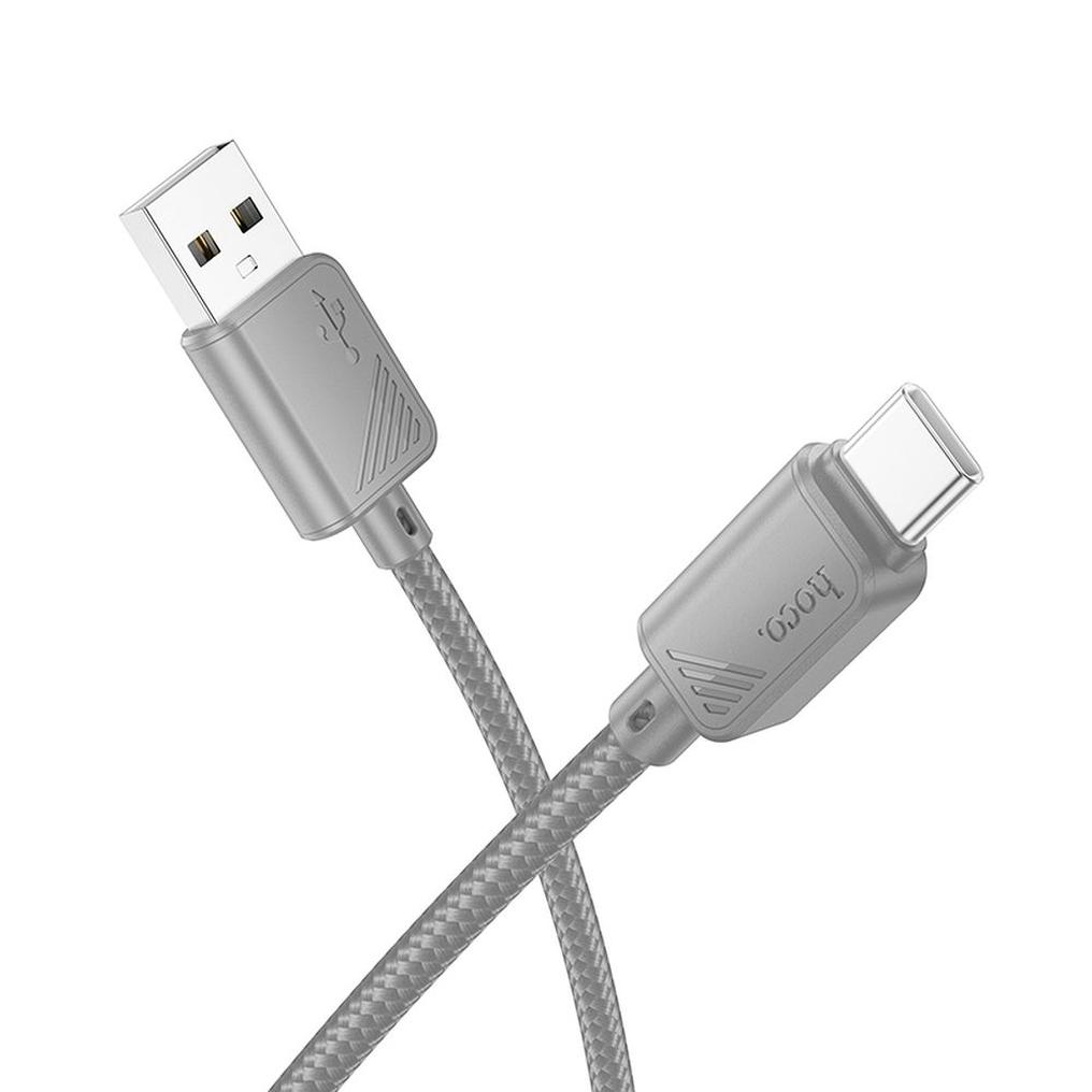 Cablu Date si Incarcare USB-A - USB-C HOCO X113, 18W, 1m, Gri