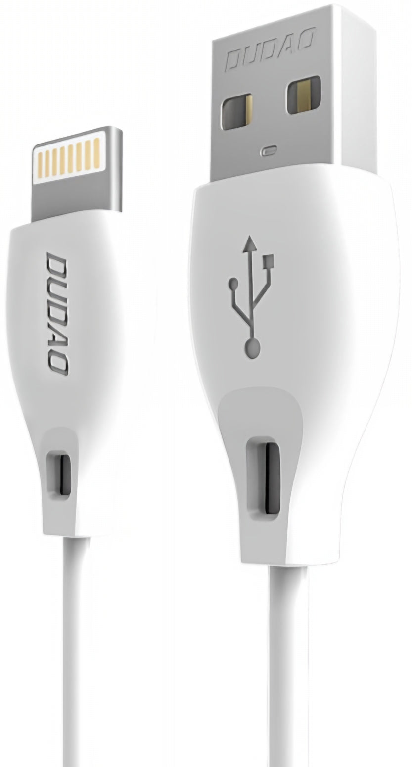 Cablu Date si Incarcare USB-A - Lightning Dudao L4L, 18W, 1m, Alb