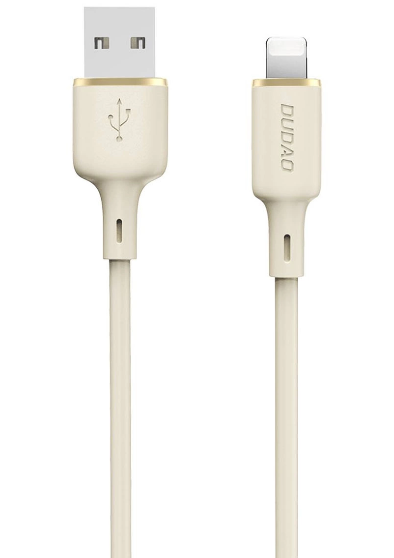 Cablu Date si Incarcare USB-A - Lightning Dudao L7SL, 18W, 1m, Bej