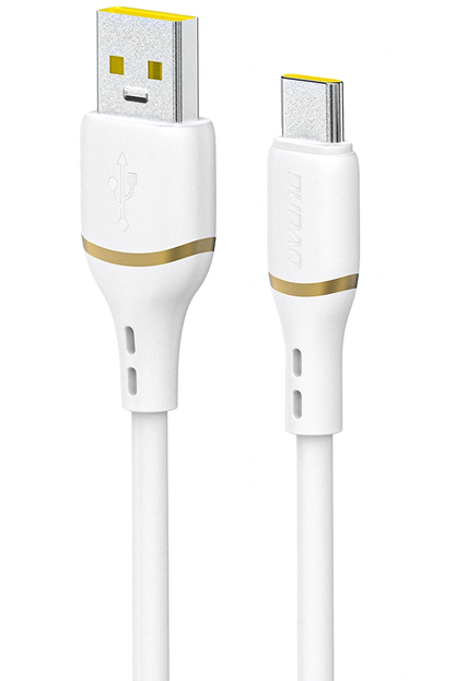 Cablu Date si Incarcare USB-A - USB-C Dudao L25T, 100W, 1m, Alb