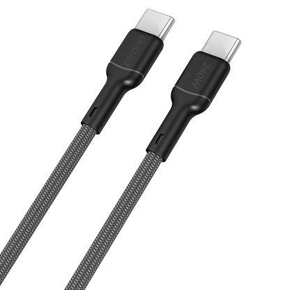 Cablu Date si Incarcare USB-C - USB-C Dudao L9C Max, 240W, 1.2m, Negru