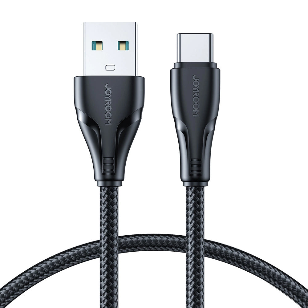 Cablu Date si Incarcare USB-A - USB-C Joyroom Surpass, 18W, 1.2m, Negru S-UC027A11