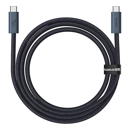 Cablu Date si Incarcare USB-C - USB-C Baseus Flash Series II, 240W, 1m, Negru P10311803111-00