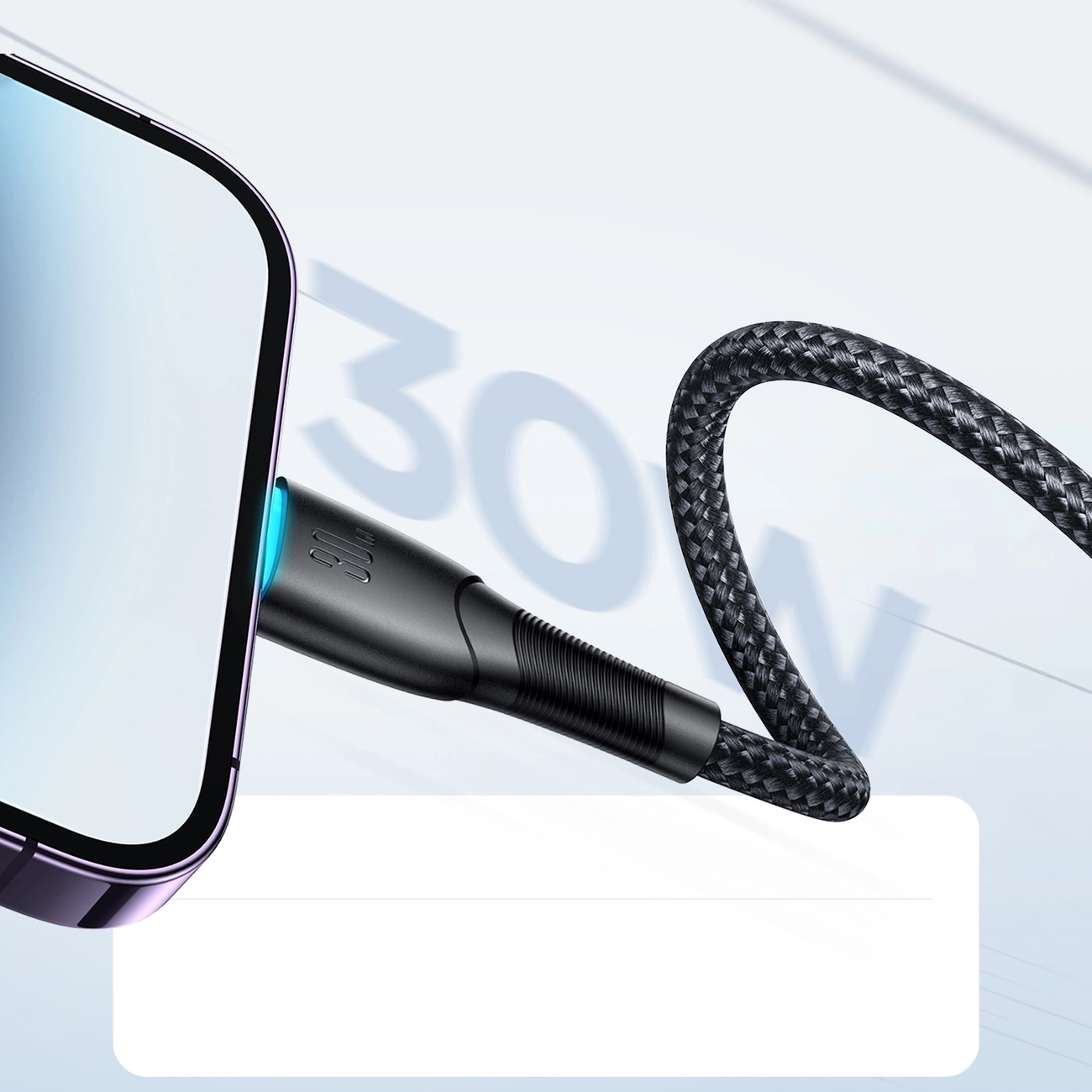 Cablu Date si Incarcare USB-C - Lightning Joyroom S-A32, 30W, 1m, Negru