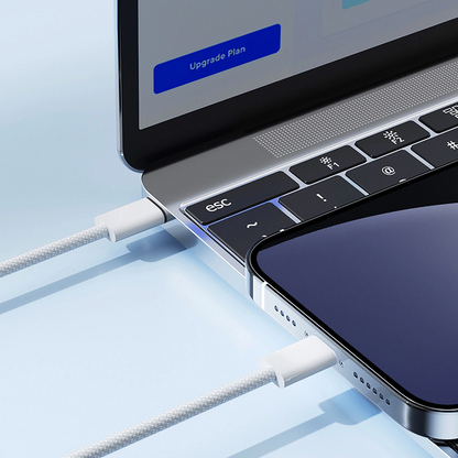 Cablu Date si Incarcare USB-C - Lightning Joyroom S-A45, 30W, 1m, Alb