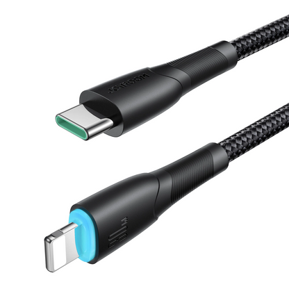 Cablu Date si Incarcare USB-C - Lightning Joyroom S-A32, 30W, 1m, Negru